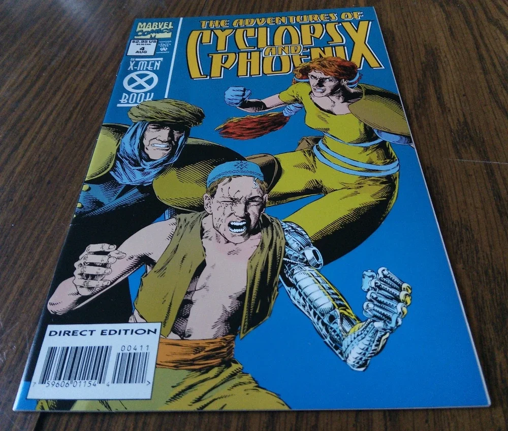 The Adventures Of Cyclops And Phoenix #4 August 1994 Marvel Comics